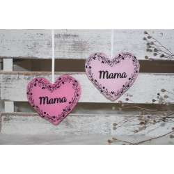 Stickdatei - ITH Herz Ranken MAMA